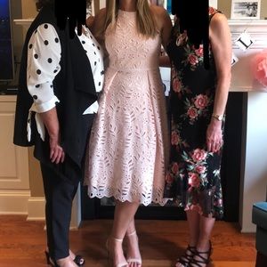 Light Pink Eyelet Dress